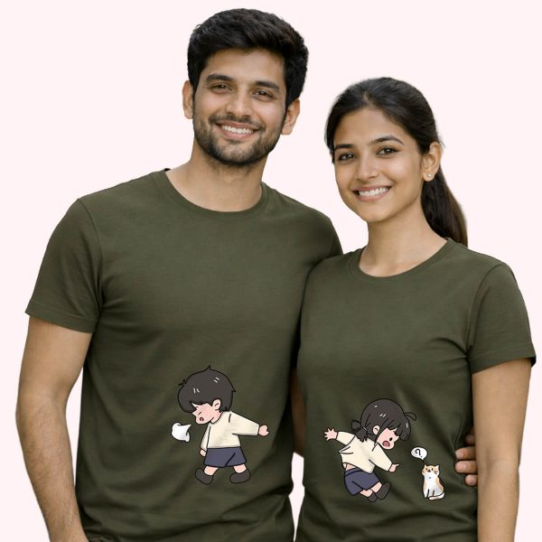 Angry boy with naughty girl olive - the only couple