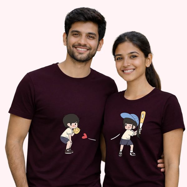 Cricket time maroon - the only couple