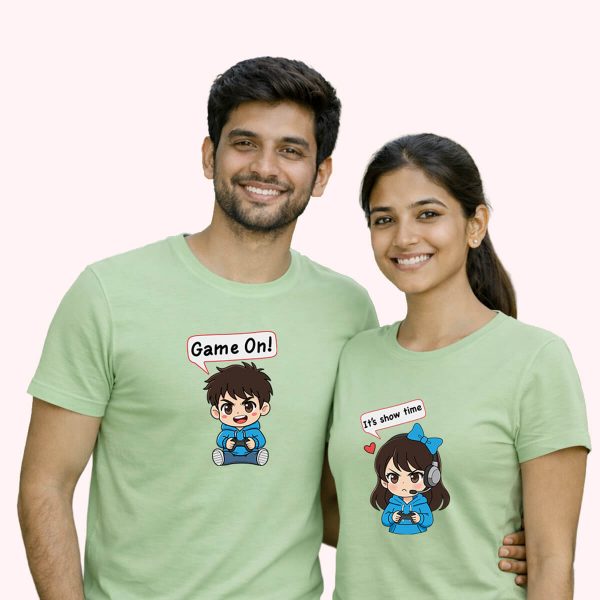 Level up your love sage green - the only couple