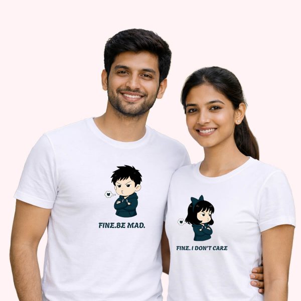 Love with Attitude white - the only couple