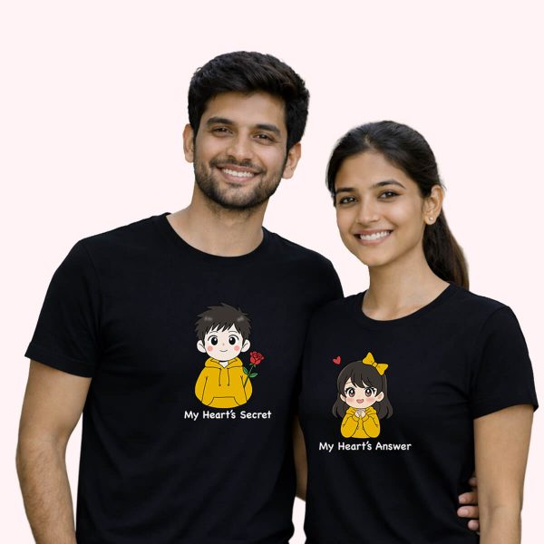 Secret to My Heart black - the only couple