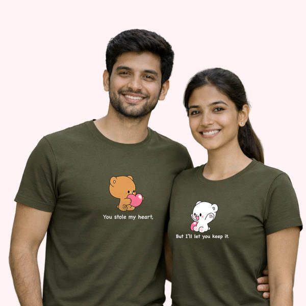 Stolen Heart, Kept Forever olive - the only couple