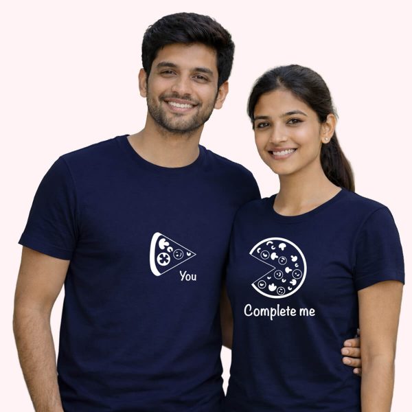 You complete me navy blue - the only couple